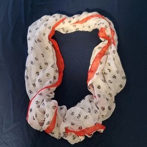 Anchor infinity scarf